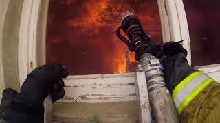 DUTCH FIREFIGHTERS  SPECIAL  RUSSIA 01  FIRE IN AN EMPTY GARAGE COMPLEX [upl. by Ver]