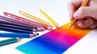 How to BLEND COLORED PENCILS For Beginners Prismacolor Tutorial [upl. by Apps]