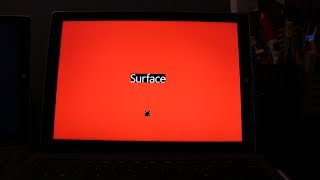 How to FIX Red screen on Surface Pro [upl. by Yaeger]