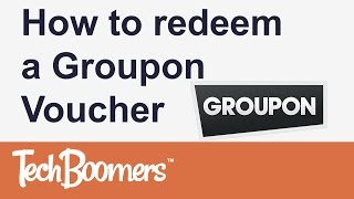 How to Redeem a Groupon Voucher [upl. by Dutchman]