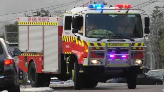 NSWRFS  Tuggerah Pumper Responding [upl. by Nylaras576]