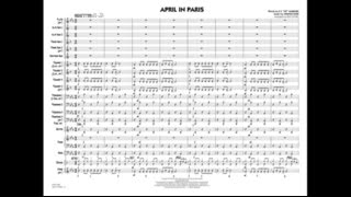 April in Paris arranged by Rick Stitzel [upl. by Adnamor]