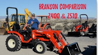 2400H and 2510 Branson Tractors [upl. by Annodas73]