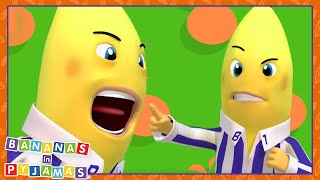 SCARY Bananas  Cartoons for Kids  Bananas In Pyjamas [upl. by Golanka]