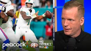 Tua Tagovailoa Miami Dolphins show limitations vs Buffalo Bills  Pro Football Talk  NFL on NBC [upl. by Trakas]