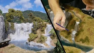 Building the ULTIMATE Waterfall Realistic Scenery Vol11 [upl. by Calabresi206]