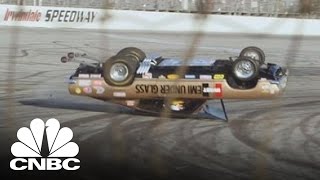 TwoWheel Stunt Crash  Jay Lenos Garage  CNBC Prime [upl. by Ensign]