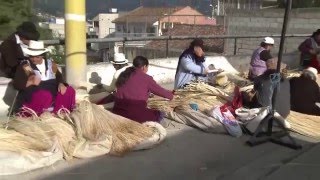 Documental Elaboración del Sombrero de Paja Toquilla [upl. by Natanoj]