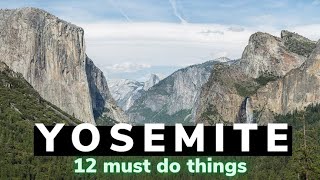 12 MUST DO things on Day One at YOSEMITE [upl. by Dira]