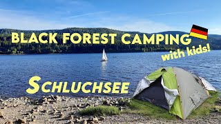 Black Forest Germany  Lakeside Camping with Kids  Schluchsee  Offbeat Travel  Budget Travel [upl. by Lydell]