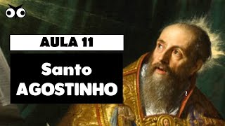 Agostinho de Hipona  Filosofia Medieval  História da Filosofia  Prof Vitor Lima  Aula 11 [upl. by Anitsrik]