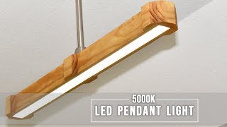 I made a PENDANT Light with DIY Linkable LED [upl. by Lawford]