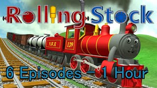 Cartoon Trains  1 Hour of Fun Adventures [upl. by Stanwood]