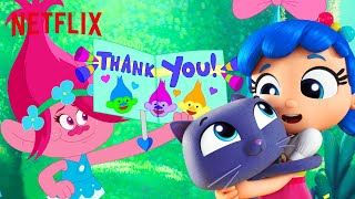 Thank You Song Music Video for Kids 🌟 Netflix Jr Jams [upl. by Rudelson]