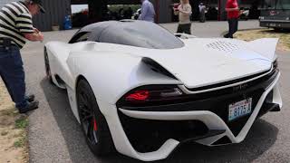 SSC Tuatara STARTUP SOUND [upl. by Filiano425]