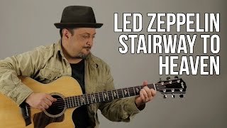 Led Zeppelin Stairway To Heaven Part 2 Guitar Lesson  Tutorial [upl. by Sivat]