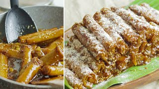 The Famous BANANA RHUMA Turon  Mang Tootz Inspired [upl. by Ecadnak]