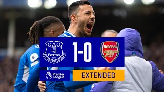 EXTENDED HIGHLIGHTS EVERTON 10 ARSENAL [upl. by Yerffej]