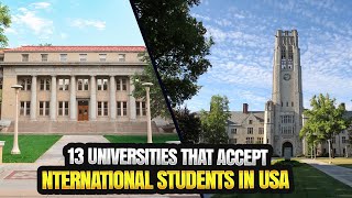 13 Universities in USA Accepting Most International Students [upl. by Yennaiv635]