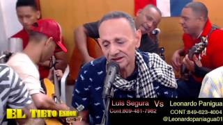 Bachata  Tu Tienes Un Caminar  Luis Segura y Leonardo Paniagua en quotEl Tieto Eshowquot [upl. by Nosinned]