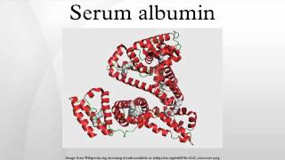 Serum albumin [upl. by Spiers]