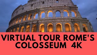 Rome Colosseum Virtual Tour with Roman Guide [upl. by Odnanreh]