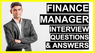 FINANCE MANAGER Interview Questions And Answers How To Become A Finance Manager [upl. by Duarte]