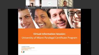 Paralegal Certificate Program Virtual Information Session [upl. by Eelnyl836]