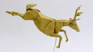 How to make an Origami Deer [upl. by Eenat]