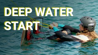 How to Deep Water Start wakeboarding [upl. by Deroo]