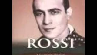 TINO ROSSI Les roses blanches  Lyrics YouTube [upl. by Dnalro]