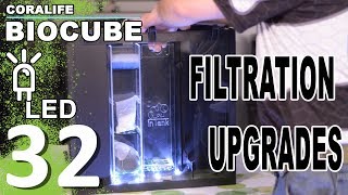 inTank Coralife BioCube 32 Filtration Installation amp Advice Walkthrough [upl. by Wiltsey]