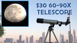 Cheapest 90X Telescope Phoenix F36050 Review  Samples [upl. by Butcher]