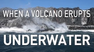 When a Volcano Erupts Underwater  UnderH2O  PBS Digital Studios [upl. by Anitirhc]