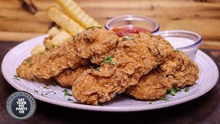 Deep Fried Chicken Tenders  Easy Recipes  Fried Chicken Recipe [upl. by Dranreb]