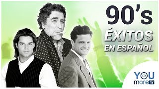 ÉXITOS DE LOS 90  1 Hora de Música en español [upl. by Roselin]