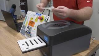 Cembre MG3 Labelling System Demonstration [upl. by Ynaffital]