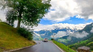 Driving the Glaubenbielen Pass Switzerland [upl. by Crescint]