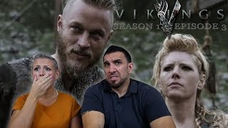 Vikings Season 1 Episode 3 Dispossessed REACTION [upl. by Sorips628]