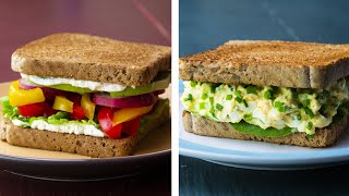 13 Healthy Sandwich Recipes For Weight Loss [upl. by Ehcadroj]