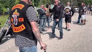 Bandidos mc and ￼ Hells angels mc Together [upl. by Notliw]