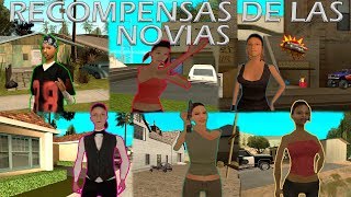 GTA San Andreas  Recompensas que obtenemos de las 6 Novias [upl. by Kiri]