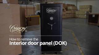 Cannon SafeFAQsHow to Remove the Door Panel DOK [upl. by Lliw771]