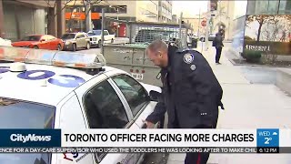 Toronto police officer faces more disciplinary charges [upl. by Bitthia856]