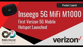 Verizons First 5G Mobile Hotspot – Inseego 5G MiFi M1000 [upl. by Eenalem]