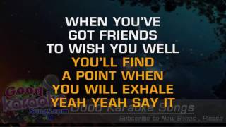 Exhale  Whitney Houston Lyrics Karaoke  goodkaraokesongscom [upl. by Halyak207]