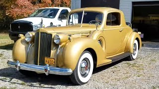 Scotts 1938 Packard 12 Gentlemans Coupe [upl. by Bail]