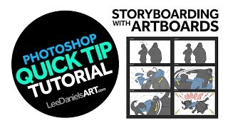 Photoshop Tutorial  QUICK TIP  Storyboarding with Artboards [upl. by Idoux733]