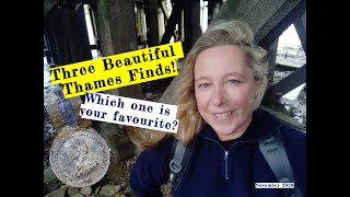 Mudlarking the River Thames with Nicola White  3 fabulous amp intriguing finds [upl. by Kriss]