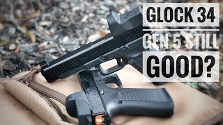 Glock 34 gen 5– 5000 round complete review – Is the original striker long slide making a comeback [upl. by Shiri]